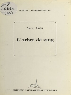 cover image of L'arbre de sang